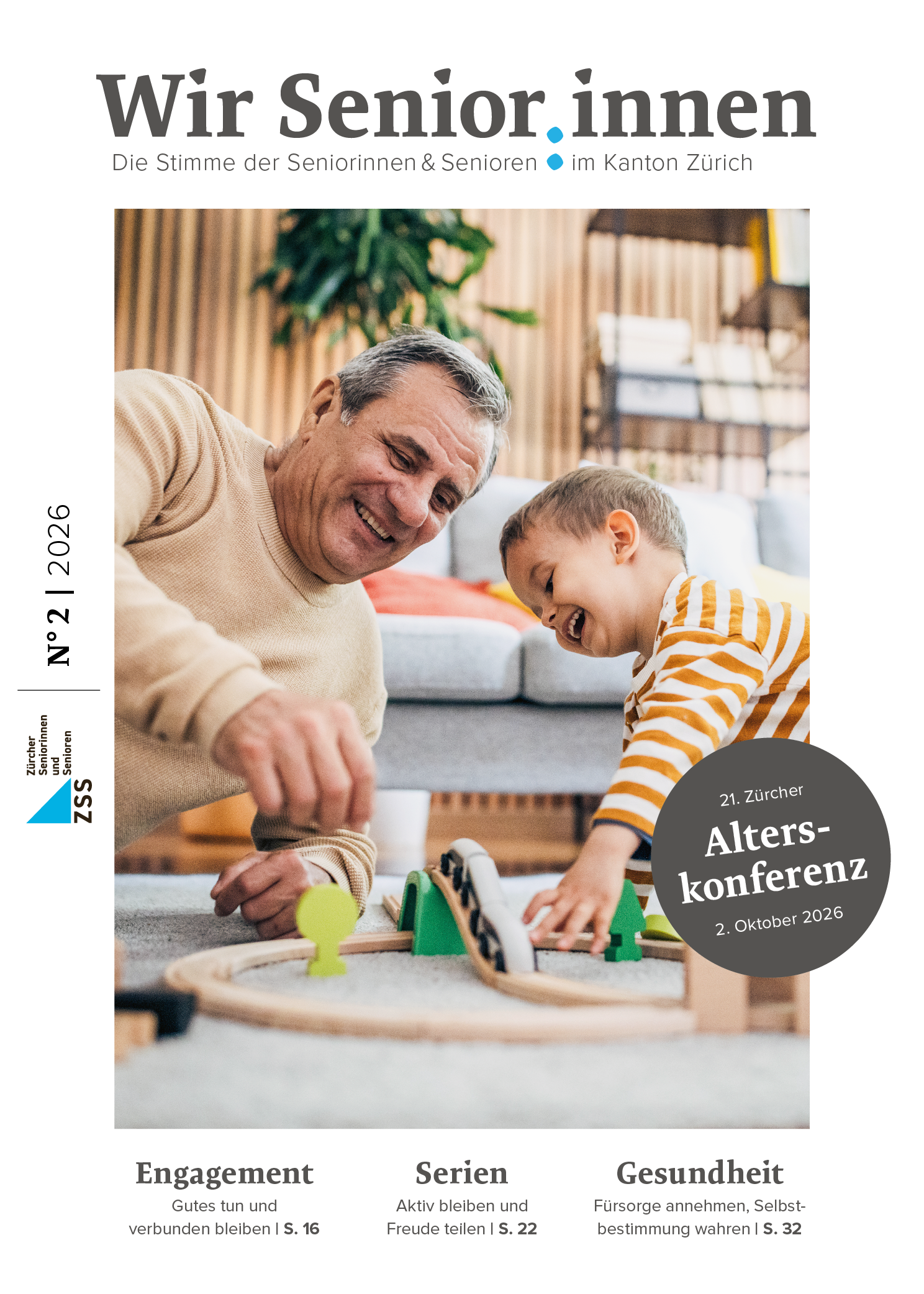 Die Stimme der Seniorinnen und Senioren im Kanton Zürich