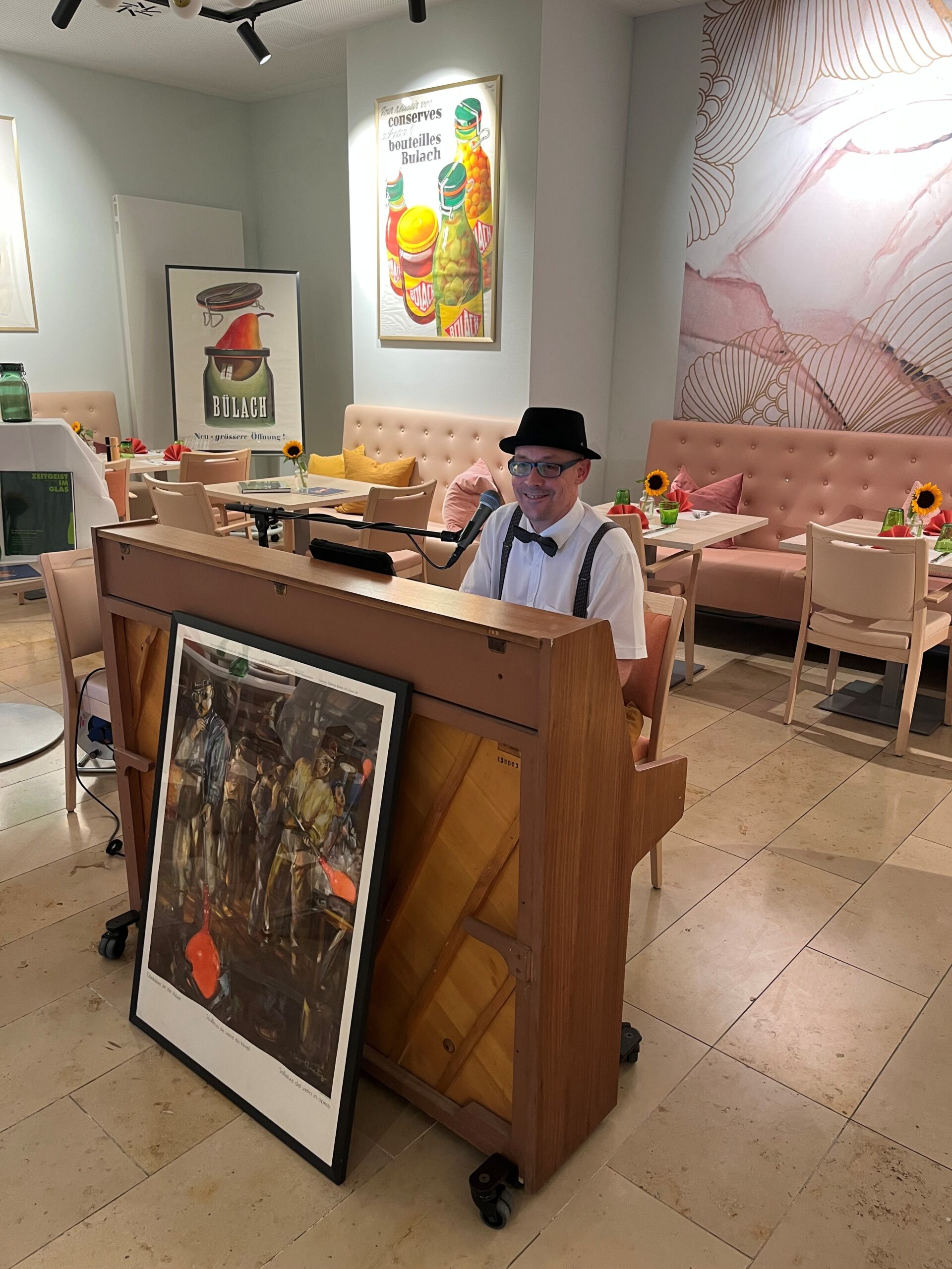 Live-Jazz am Piano im Tertianum Glasi